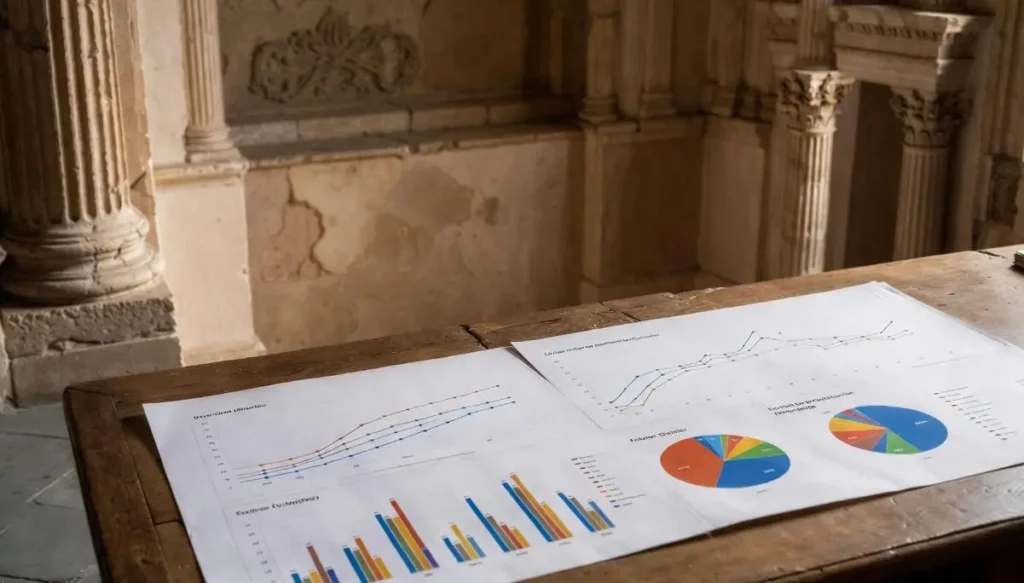 SEO Audit happening with papers on the table